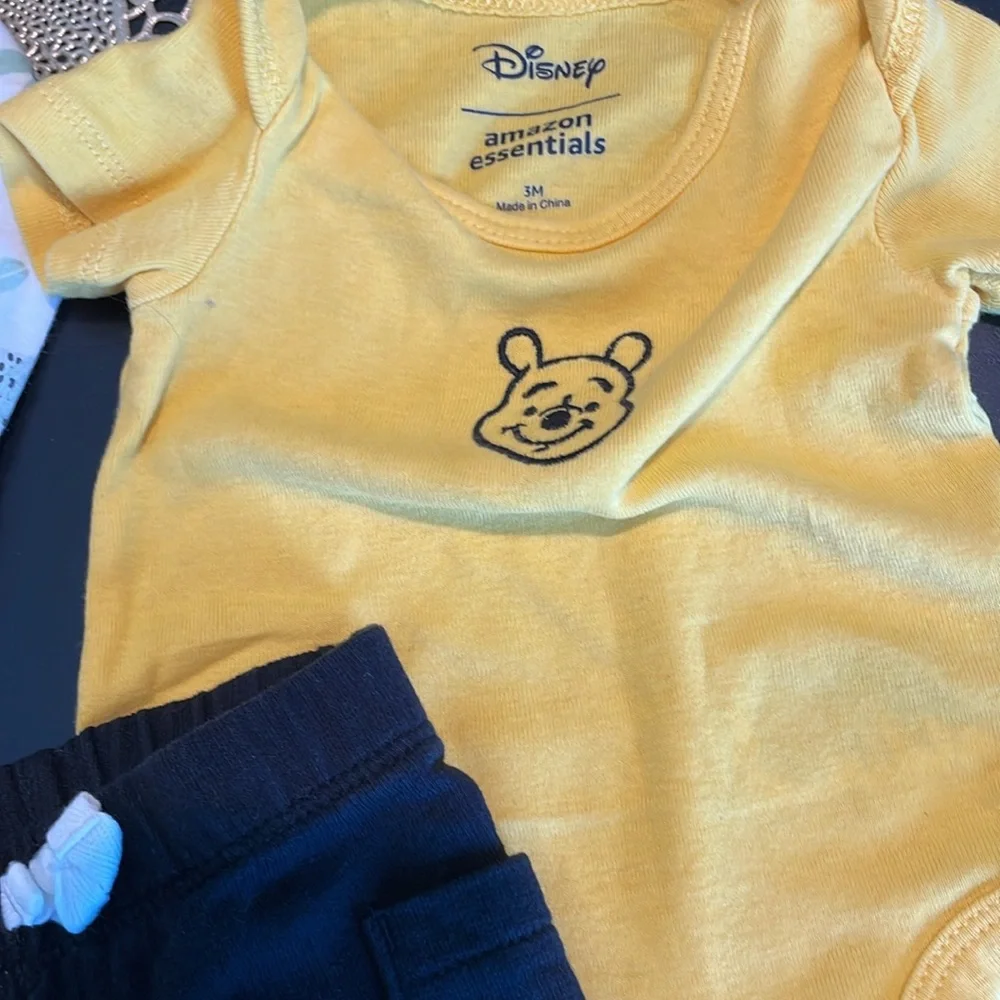 🩵 BUNDLE OF 3 Baby Boy SZ 0-3M  Disney, Sterling Baby, Carters All Like New